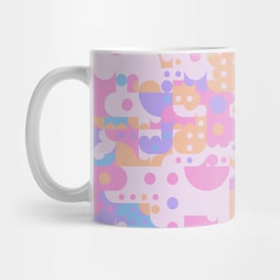 Funky Colorful Modern Shapes Mug